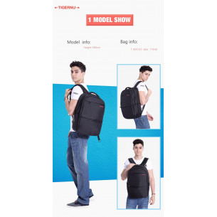 Рюкзак Tigernu 3032 Black 2