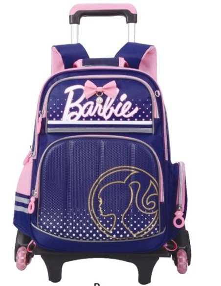 Рюкзак школьный на колесах Barbie 0053